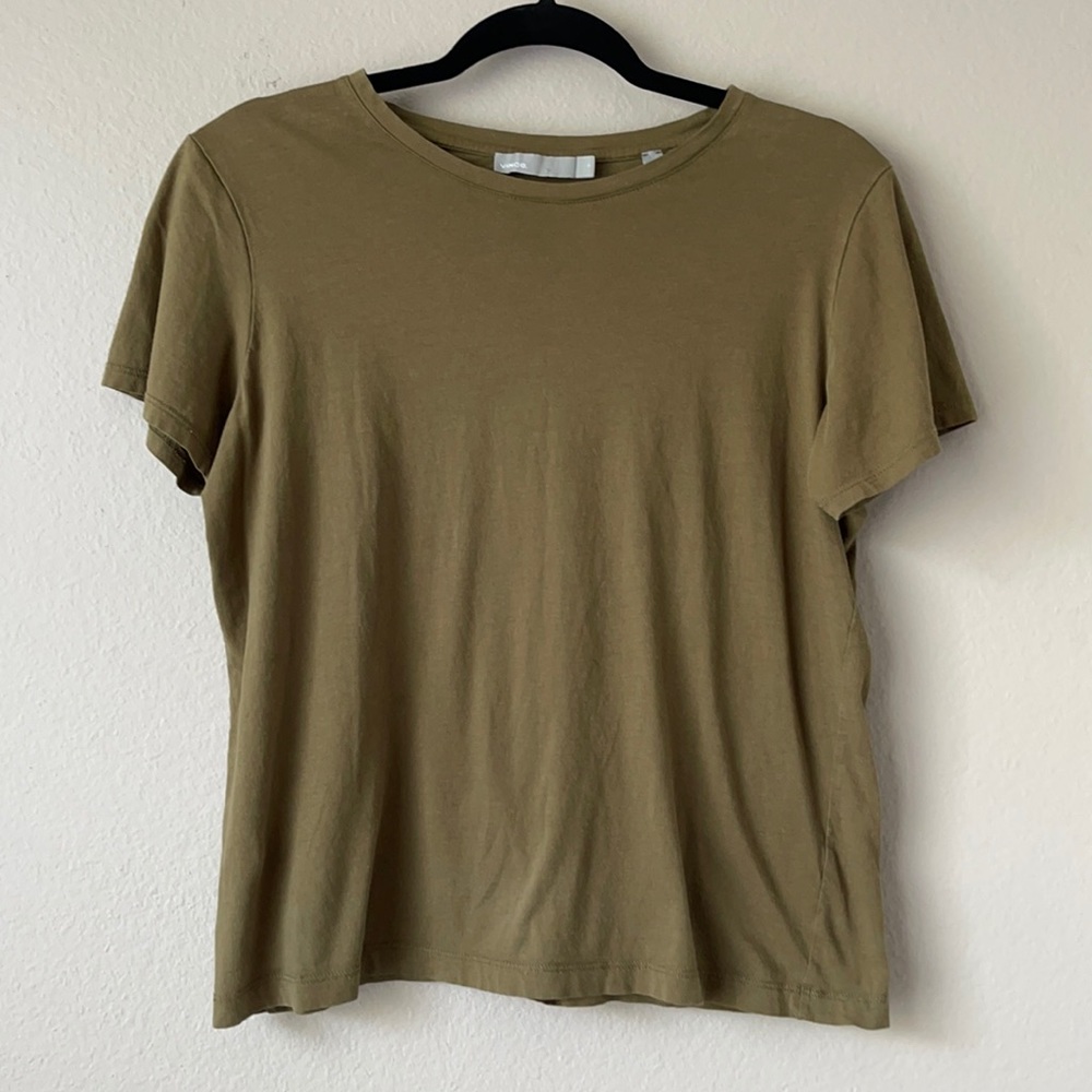 Vince Army Green super soft T-shirt S